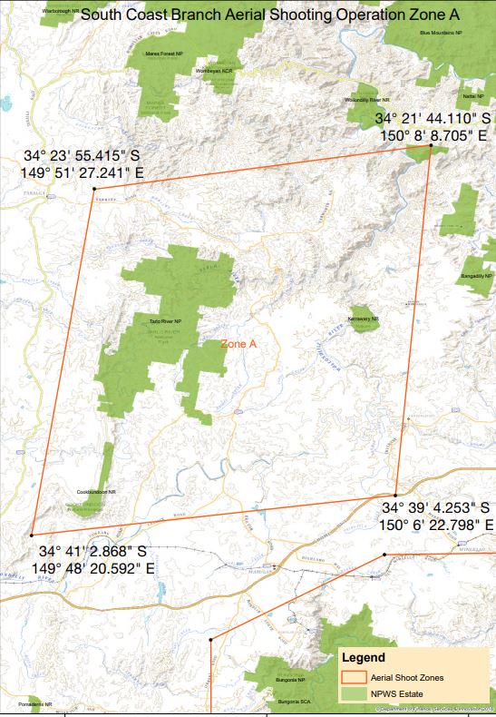 Zone A Map