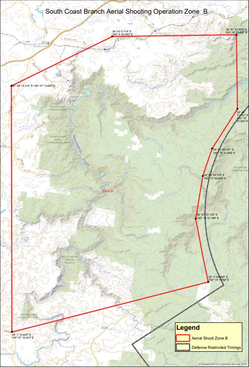 Zone B Map