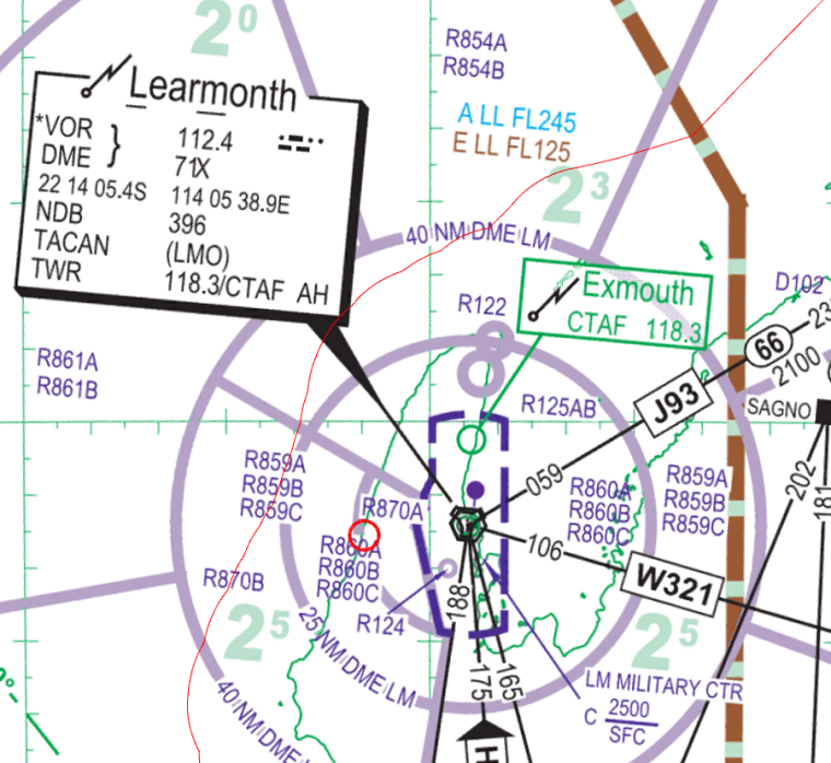 Proposed TRA near Learmonth